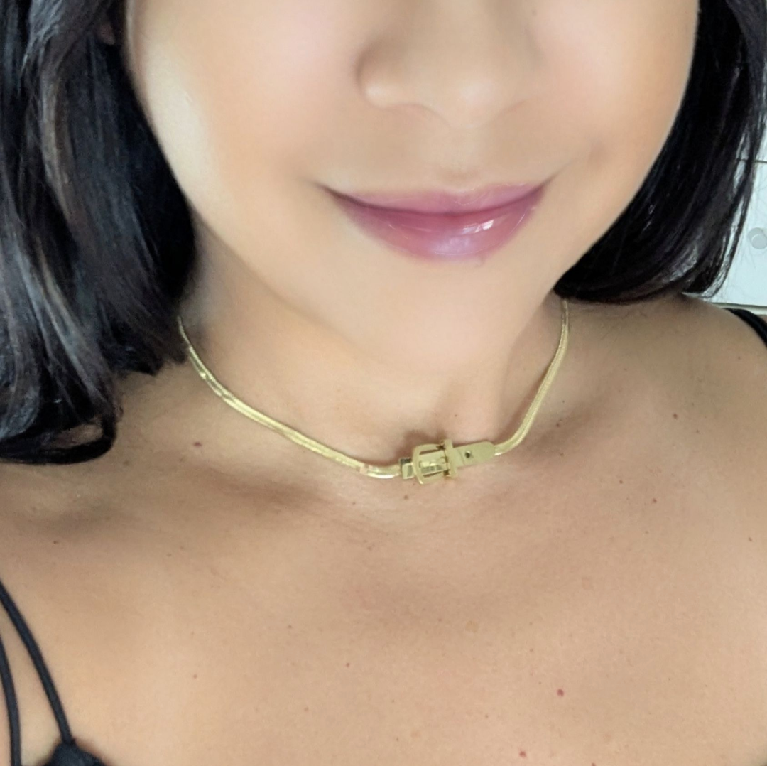 Golden Belt Necklace