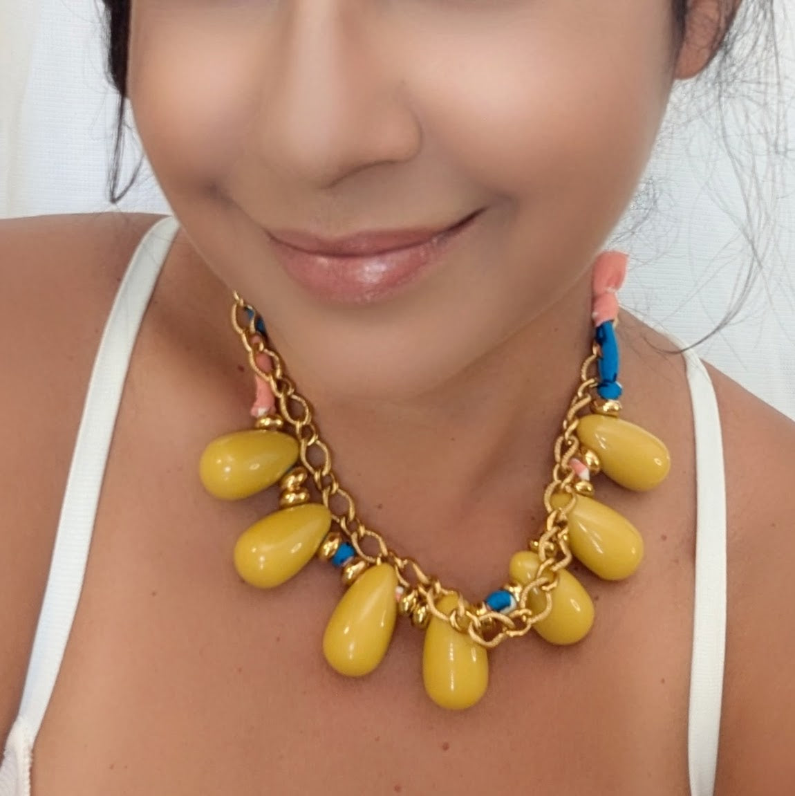 Color Drop Necklace