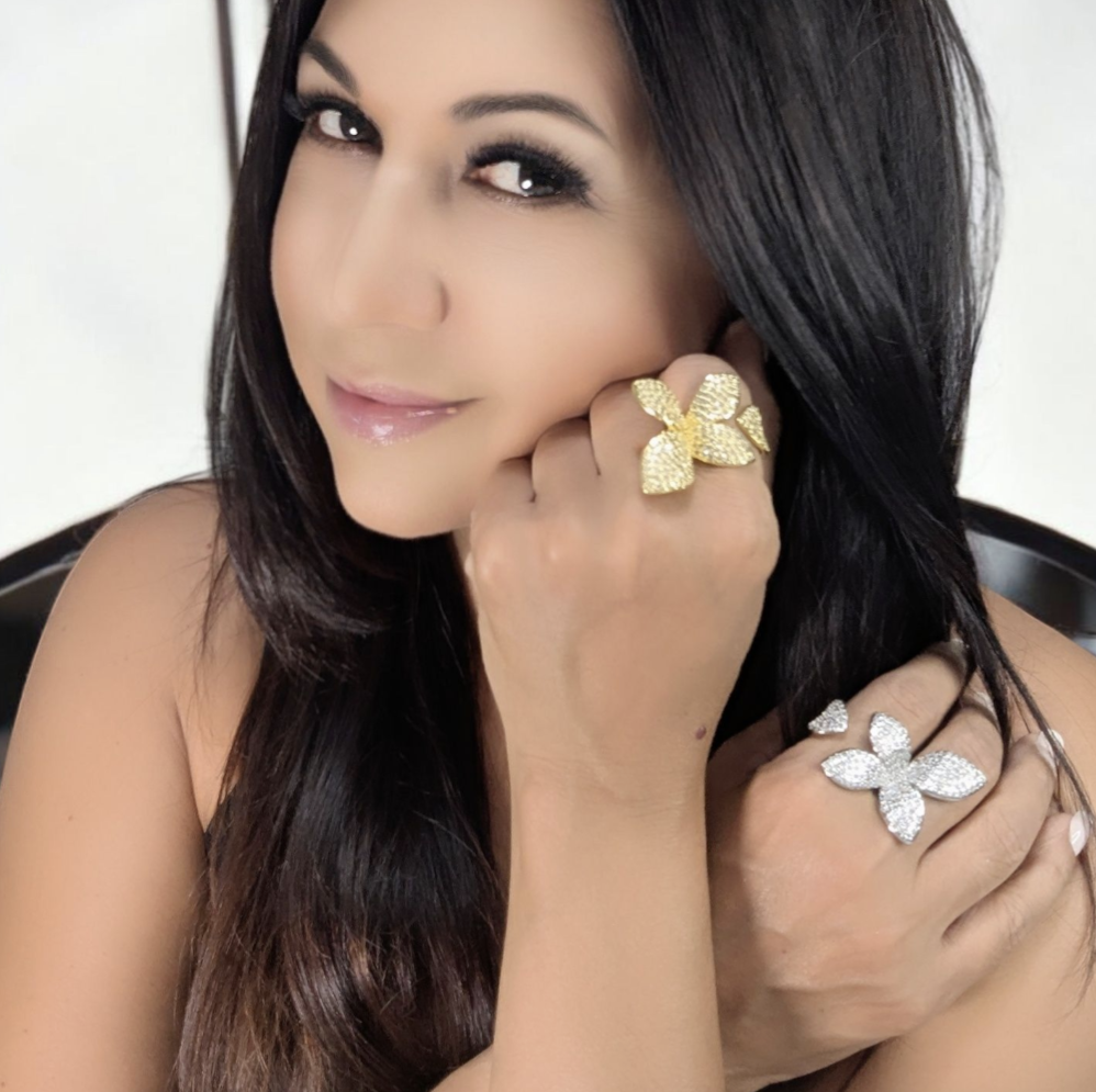 Bohemian Flower Ring