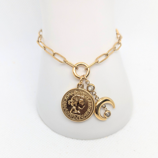 CoinMoon Bracelet