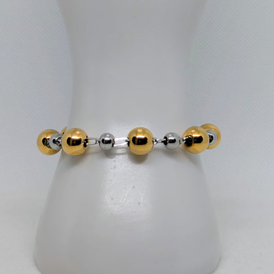 Golden Beads Bracelet