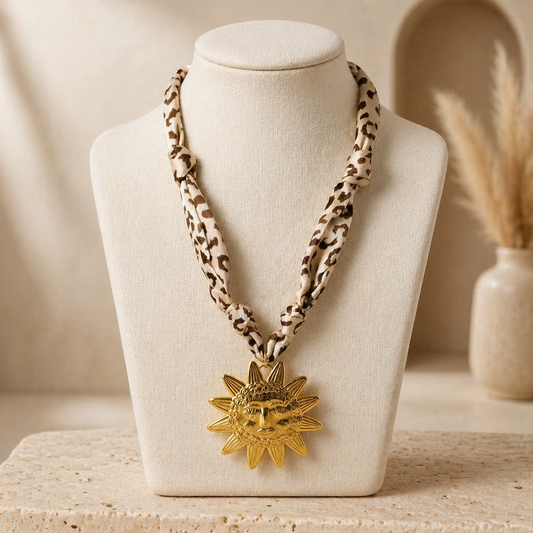 Shiny Sun Necklace