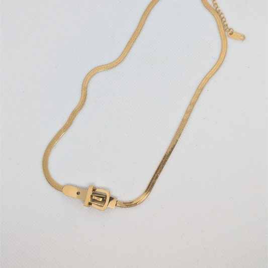Golden Belt Necklace