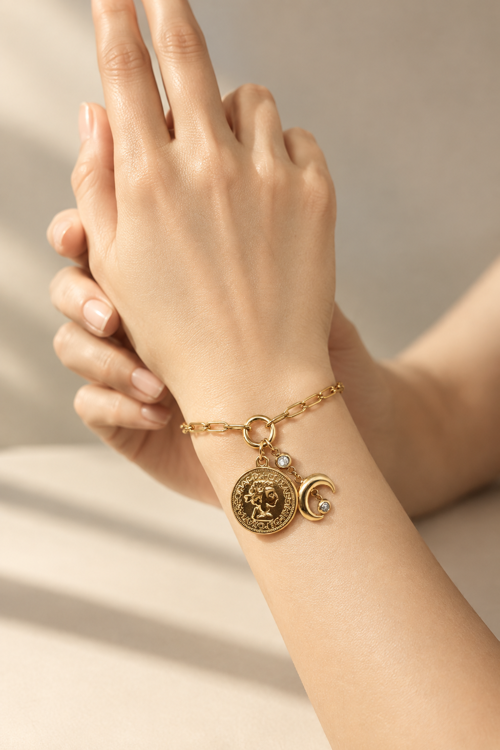CoinMoon Bracelet