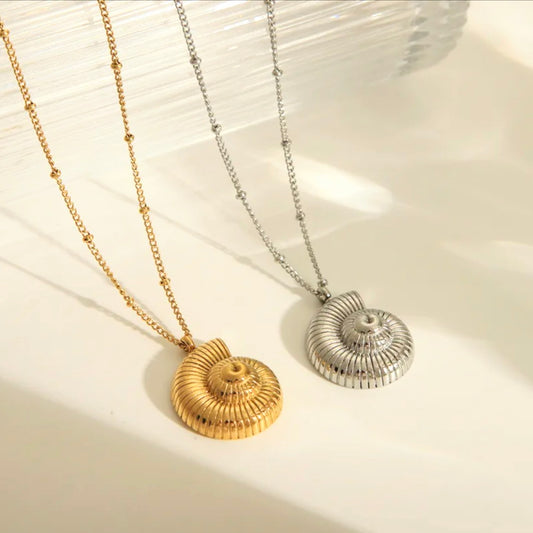Sea Spiral Necklace