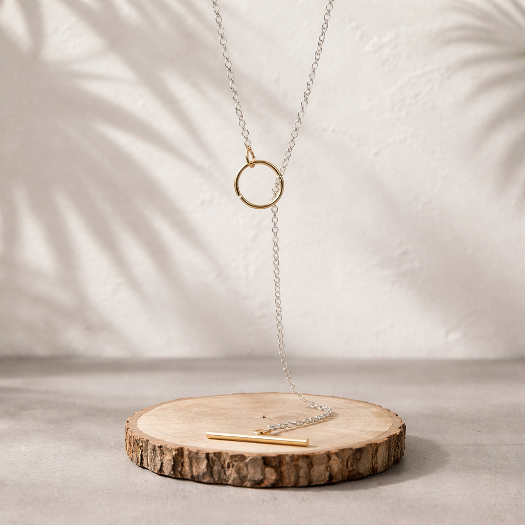 Clair Silver Necklace