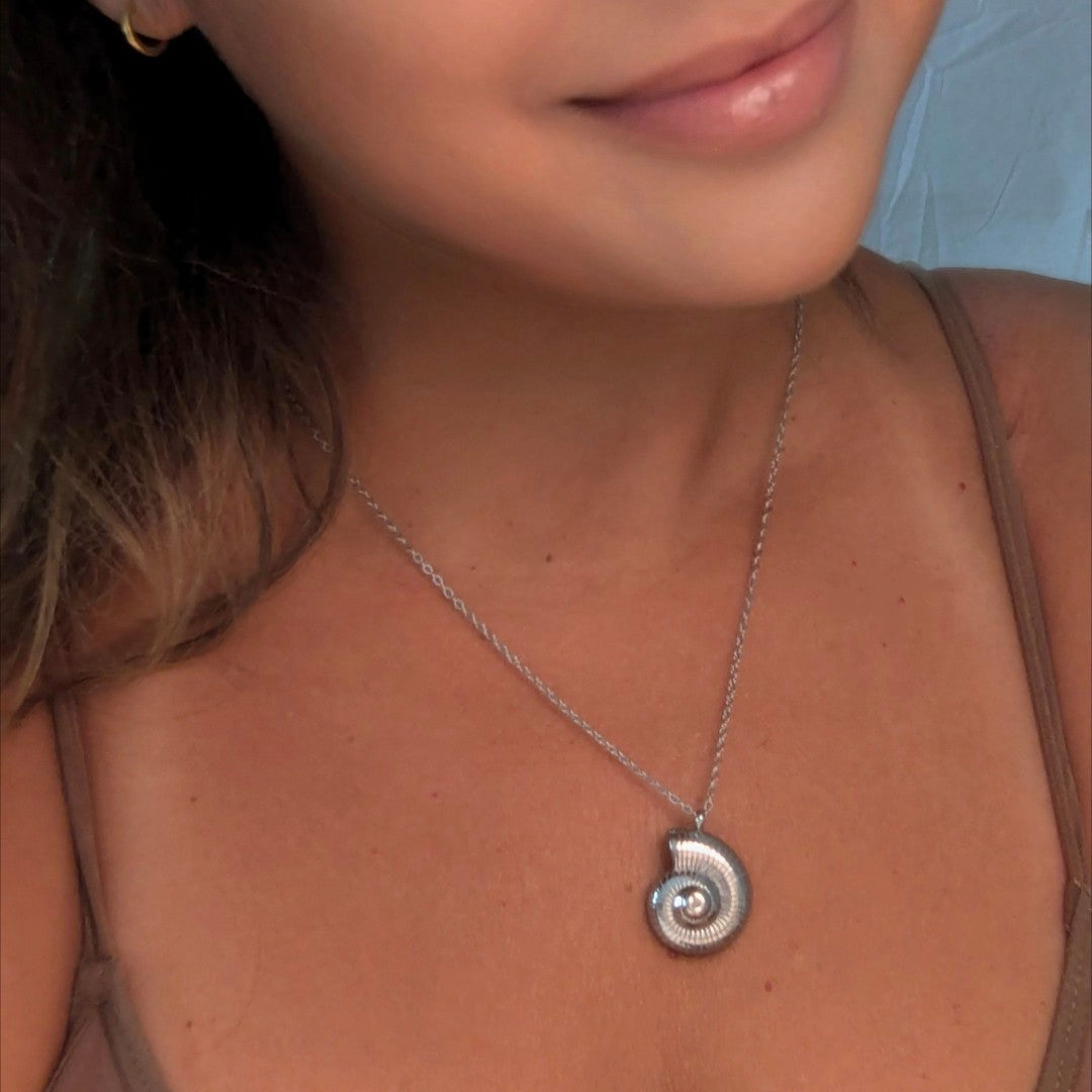 Sea Spiral Necklace