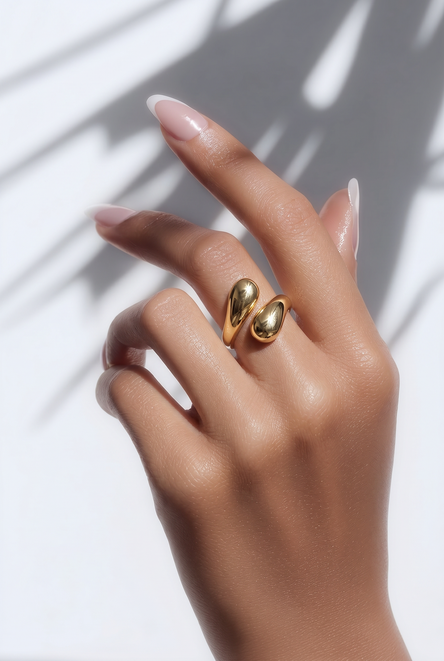 Twin Drop Ring