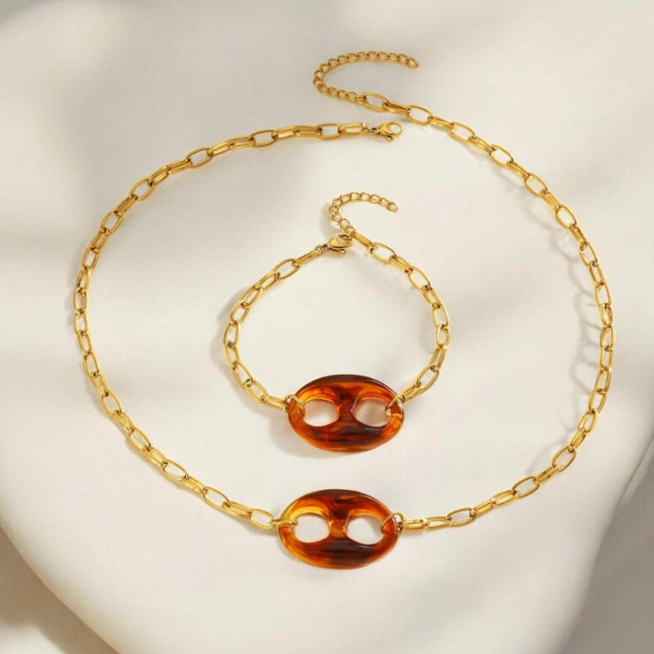 Amber Glow Set